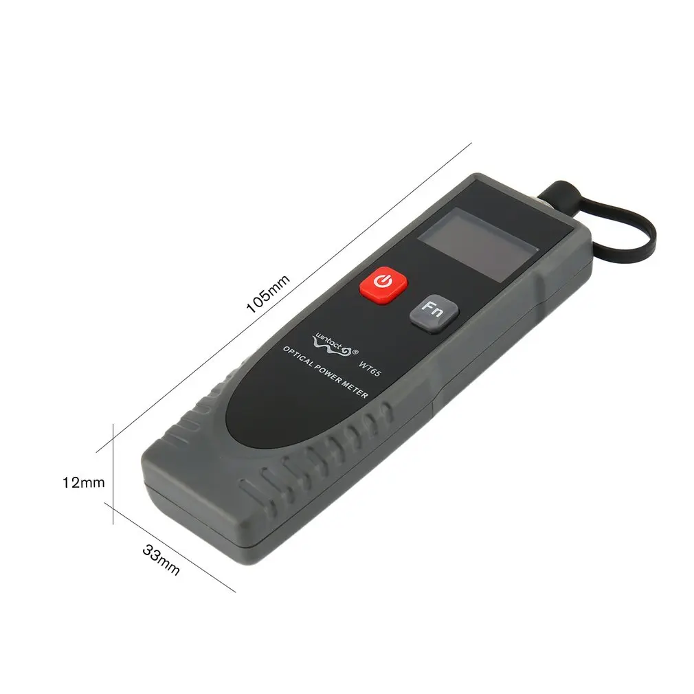 WINTACT WT65 Digital Fiber Optic Power Meter Handheld Network Cable Tester Mini Fault Locator FTTH Tool -70-6dBm
WINTACT WT65 Digital Fiber Optic Power Meter Handheld Network Cable Tester Mini Fault Locator FTTH Tool -70-6dBm