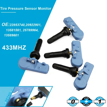 4x New Tire Pressure Sensor Monitor TPMS 22853740 433MHZ for Opel /Mokka /Antara
4x New Tire Pressure Sensor Monitor TPMS 22853740 433MHZ for Opel /Mokka /Antara