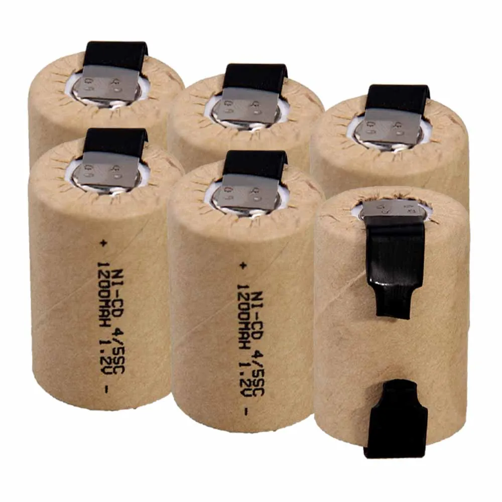 Lowest price 6 piece 4/5SC battery 1.2v batteries rechargeable 1200mAh nicd battery for power tools akkumulator 
Lowest price 6 piece 4/5SC battery 1.2v batteries rechargeable 1200mAh nicd battery for power tools akkumulator