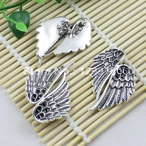 30pcs/lot Metal Zinc Alloy Silver Tone Angel Wing Charm Pendant For Necklace DIY Jewelry Making Accessories 44x34mm (K00832)
30pcs/lot Metal Zinc Alloy Silver Tone Angel Wing Charm Pendant For Necklace DIY Jewelry Making Accessories 44x34mm (K00832)