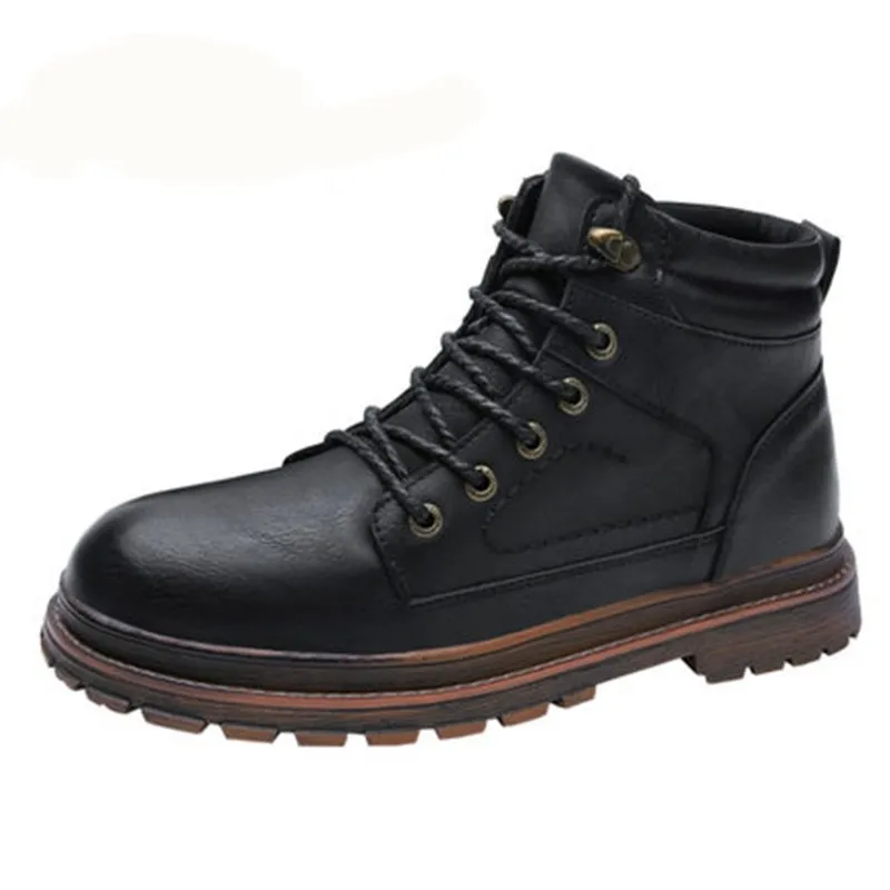 2019 New man boots Leather Shoes British Trendy Board Men's Shoes Men's Business Trendy Sho
2019 New man boots Leather Shoes British Trendy Board Men's Shoes Men's Business Trendy Sho