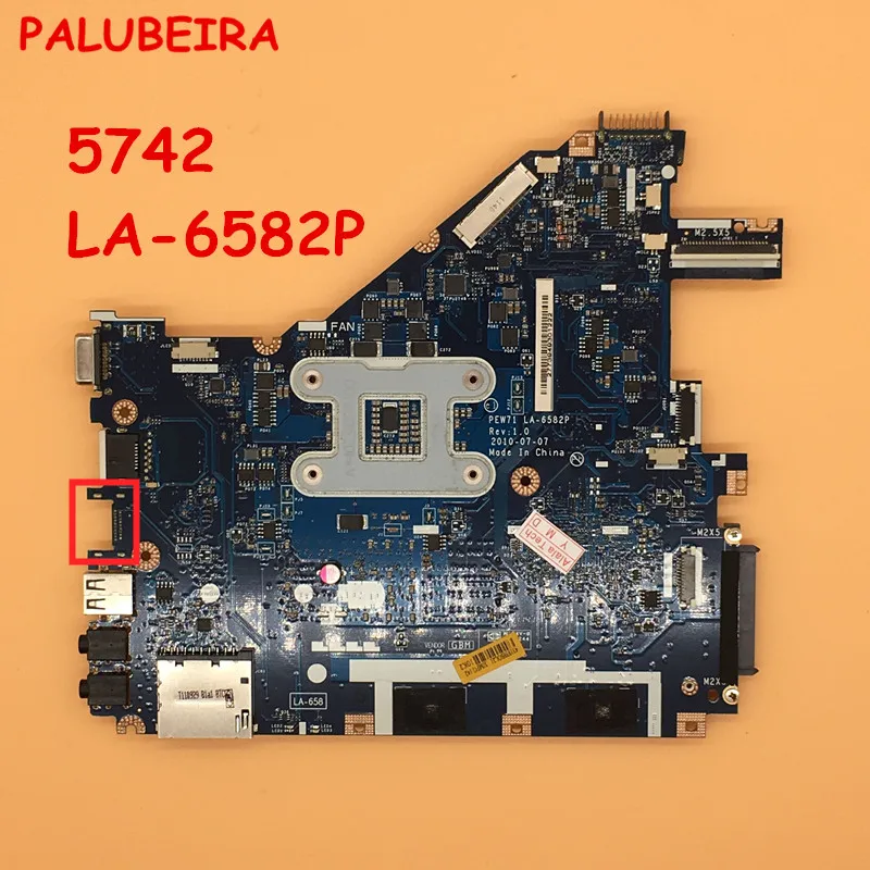 PALUBEIRA Laptop Motherboard For Acer aspire 5733 MBRJY02002 PEW71 LA-6582P HM55 UMA DDR3 Main board works
PALUBEIRA Laptop Motherboard For Acer aspire 5733 MBRJY02002 PEW71 LA-6582P HM55 UMA DDR3 Main board works
