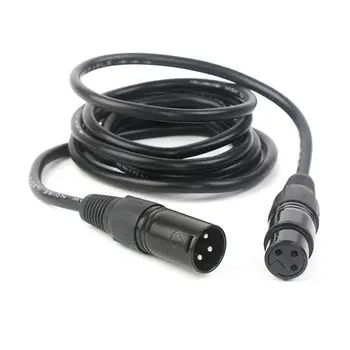High Quality DMX512 3Pin Connect Cable Male To Female Stage LED Laser Light 1M Cable Line
High Quality DMX512 3Pin Connect Cable Male To Female Stage LED Laser Light 1M Cable Line
