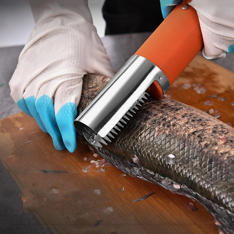 FWBJKKL New Fishing Machine Electric Fish Scale Planing 6 Sharp Blades Speed 6800R/min Kitchen Killing With Detachable Charger
FWBJKKL New Fishing Machine Electric Fish Scale Planing 6 Sharp Blades Speed 6800R/min Kitchen Killing With Detachable Charger