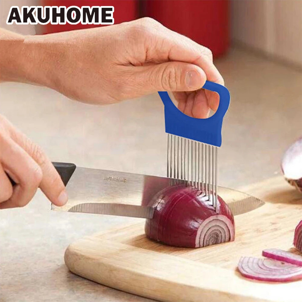 Tomato Cutter Metal Meat Needle Gadgets Meat Fork Easy Cut Onion Holder Fork Stainless Steel +Plastic Vegetable Slicer Akuhome
Tomato Cutter Metal Meat Needle Gadgets Meat Fork Easy Cut Onion Holder Fork Stainless Steel +Plastic Vegetable Slicer Akuhome