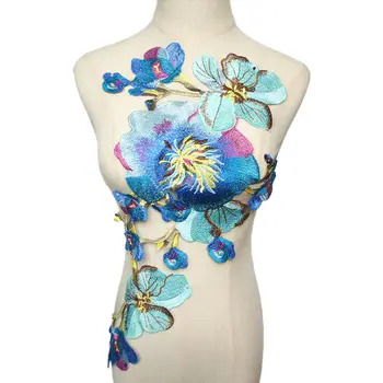 Embroidered Blue Mint Flowers Petal Fabric Appliques Collar Trimmings Sew On Patches For Wedding Dress DIY Decoration
Embroidered Blue Mint Flowers Petal Fabric Appliques Collar Trimmings Sew On Patches For Wedding Dress DIY Decoration