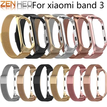 Mi Band 3 Strap Metal For Xiaomi Mi Band 3 Watch Band Milanese Stainless Steel Bracelet MiBand 3 Wristbands Replace Wrist Strap
Mi Band 3 Strap Metal For Xiaomi Mi Band 3 Watch Band Milanese Stainless Steel Bracelet MiBand 3 Wristbands Replace Wrist Strap