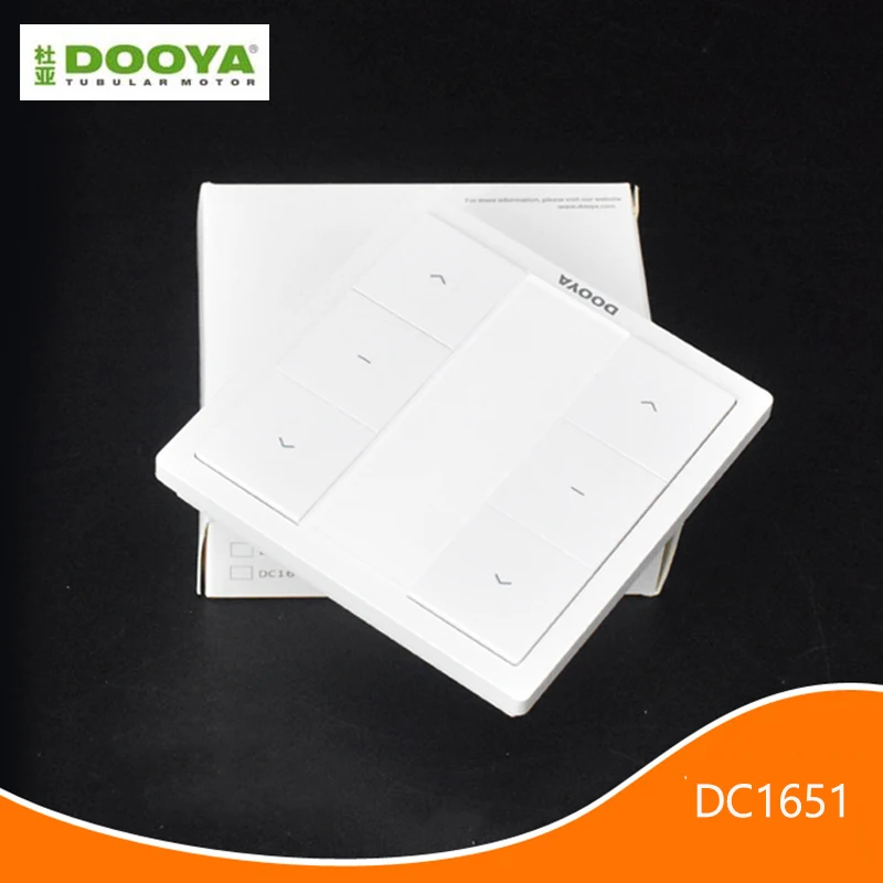 DOOYA DC1651 dual channel Emitter control curtain motor remote control switch, support DOOYA sunflower curtain motor Accessories
DOOYA DC1651 dual channel Emitter control curtain motor remote control switch, support DOOYA sunflower curtain motor Accessories