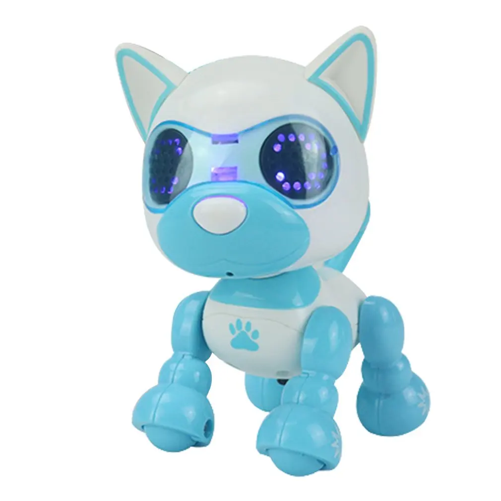 UInteractive Smart Puppy Robot Intelligent Robotic Dog Touch Electric Dog Toy LED Eyes Sound Recording Sing Sleep Cute Toy
UInteractive Smart Puppy Robot Intelligent Robotic Dog Touch Electric Dog Toy LED Eyes Sound Recording Sing Sleep Cute Toy