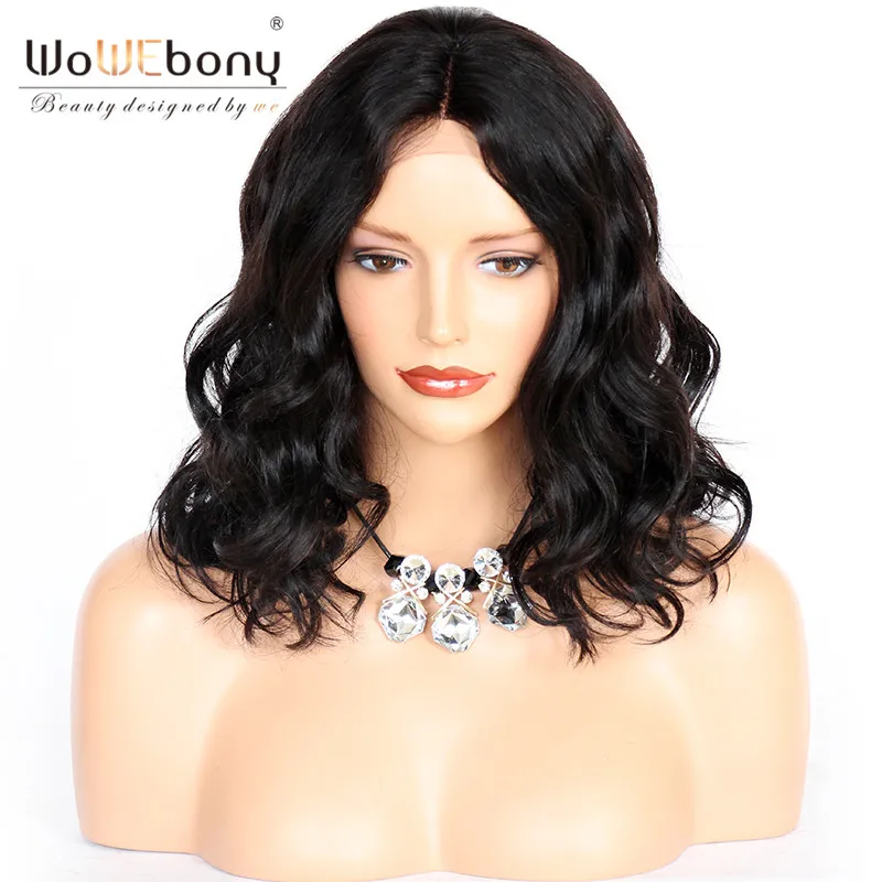 Body Wave Short Bob Wig Brazilian Remy 13*3 Lace Front Human Hair Wigs 3 Inch Pre Plucked Black Hair Bleached Knots WoWEbony
Body Wave Short Bob Wig Brazilian Remy 13*3 Lace Front Human Hair Wigs 3 Inch Pre Plucked Black Hair Bleached Knots WoWEbony