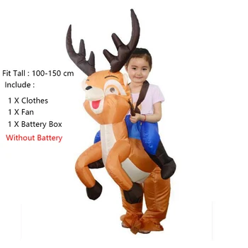 Children Christmas Outfit Kids Inflatable Fawn Costume Stage Performance Cosplay Costumes Holiday Halloween Dress Up Clothes
Children Christmas Outfit Kids Inflatable Fawn Costume Stage Performance Cosplay Costumes Holiday Halloween Dress Up Clothes