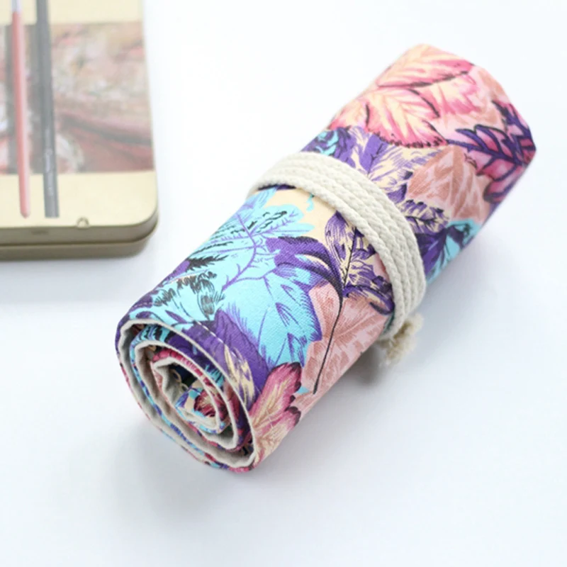 School Pencil Case Canvas Handmade Pencil Bags 36 Holes Roll Pouch Makeup Cosmetic Brush Pen Storage Box Bag
School Pencil Case Canvas Handmade Pencil Bags 36 Holes Roll Pouch Makeup Cosmetic Brush Pen Storage Box Bag