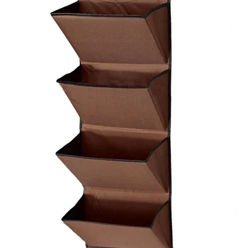 4 Tier Wall Door Hanging Organiser Storage Rack Bag Cloth Wardobe Shoe Pocket Brown
4 Tier Wall Door Hanging Organiser Storage Rack Bag Cloth Wardobe Shoe Pocket Brown