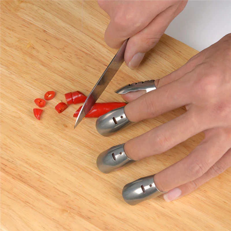 4PCS Adjustable Stainless Steel Finger Hand Finger Guard Protector Knife Slice Chop Safe Slice finger protector kitchen tools
4PCS Adjustable Stainless Steel Finger Hand Finger Guard Protector Knife Slice Chop Safe Slice finger protector kitchen tools