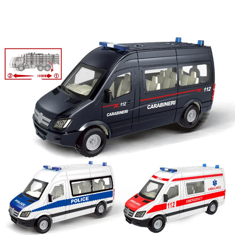 1:64 Alloy Pull Back Toy Car Model Emergency Ambulance Rescue Car Model Educational Diecasts & Toy Vehicles Toys for Children
1:64 Alloy Pull Back Toy Car Model Emergency Ambulance Rescue Car Model Educational Diecasts & Toy Vehicles Toys for Children