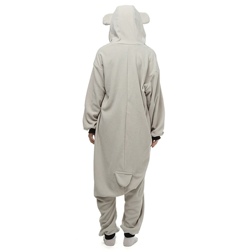 grey koala cosplay pajamas2