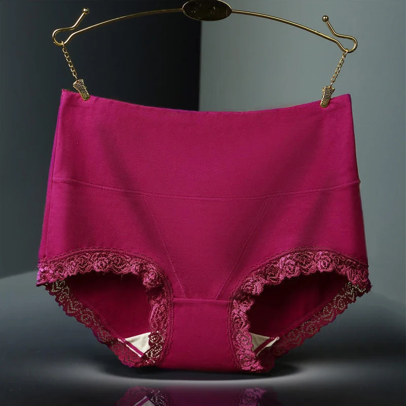 Ladies Sexy Anti-bacterial Lace Panties Women Quality Breathable Cotton Underwear High Waist Intimates Skin-friendly Underwear
Ladies Sexy Anti-bacterial Lace Panties Women Quality Breathable Cotton Underwear High Waist Intimates Skin-friendly Underwear
