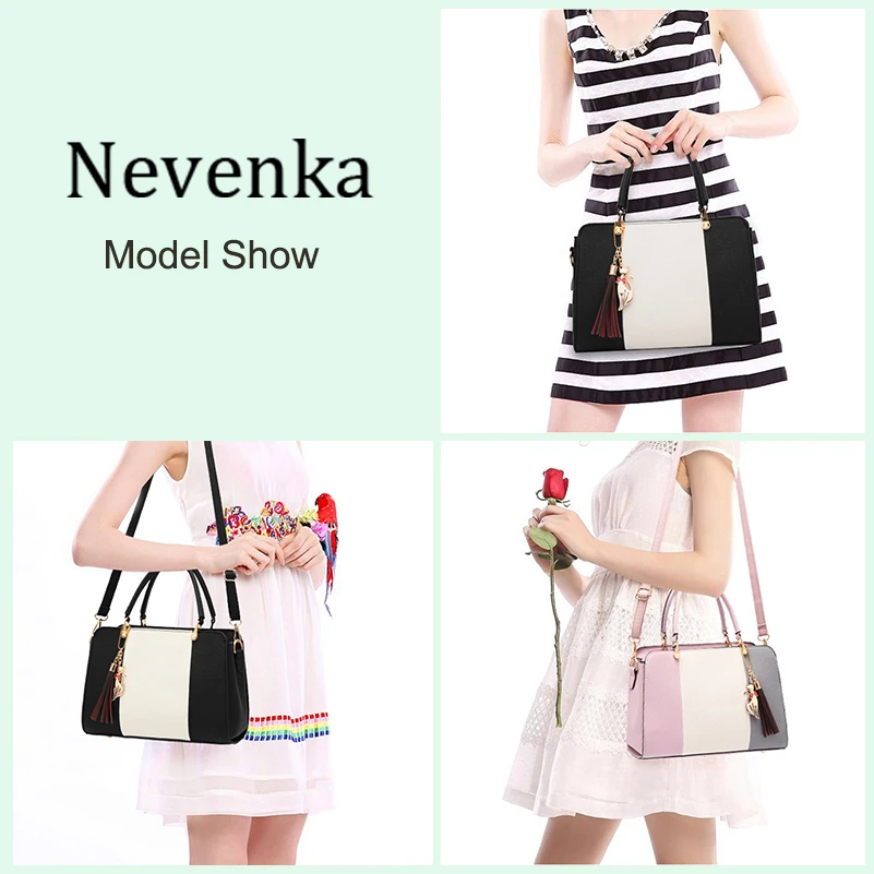 Nevenka Luxury Handbags Women Bags Designer Shoulder Bags High Quality PU Leather Crossbody Bag Ladies Casual Tote Travel Bag03