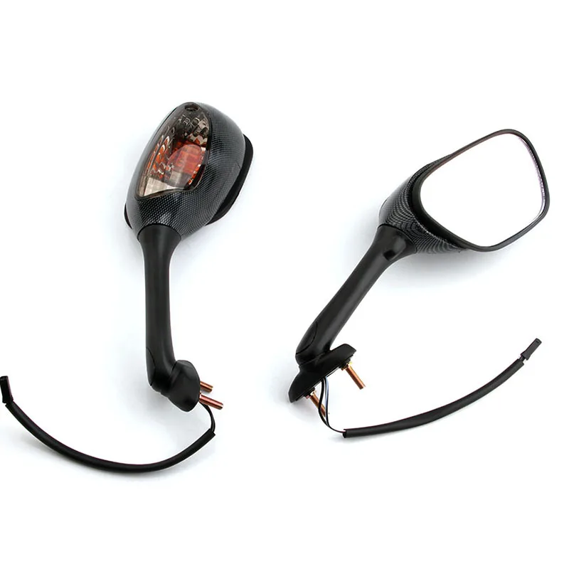 Pair Motorcycle LED Turn Signals Rearview Side Rear View Mirror Accessories For Suzuki GSXR1000 GSXR750 GSXR600 SV650S SV1000S
Pair Motorcycle LED Turn Signals Rearview Side Rear View Mirror Accessories For Suzuki GSXR1000 GSXR750 GSXR600 SV650S SV1000S