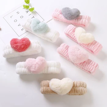 Cute Plush Heart Wash Face Headbands Women Lovely Coral Fleece Makeup Hair Band Girls Headwear Ladies Hair Accessories Gifts
Cute Plush Heart Wash Face Headbands Women Lovely Coral Fleece Makeup Hair Band Girls Headwear Ladies Hair Accessories Gifts