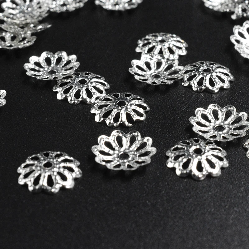 10mm 600pcs/lot Zinc Alloy Bead Cups silver color Gold Plated Flower petal End Spacer Beads Caps Charms For Diy Jewelry Making
10mm 600pcs/lot Zinc Alloy Bead Cups silver color Gold Plated Flower petal End Spacer Beads Caps Charms For Diy Jewelry Making