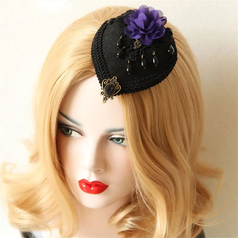 Haimeikang Flower Crystal Fedoras hat for Women hair accessories Black pearl lace meter Hair Clip with Hat retro homburg hairpin
Haimeikang Flower Crystal Fedoras hat for Women hair accessories Black pearl lace meter Hair Clip with Hat retro homburg hairpin