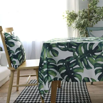 Tablecloth Green Leaves Tablecloths Waterproof Polyester Rectangular table cover
Tablecloth Green Leaves Tablecloths Waterproof Polyester Rectangular table cover
