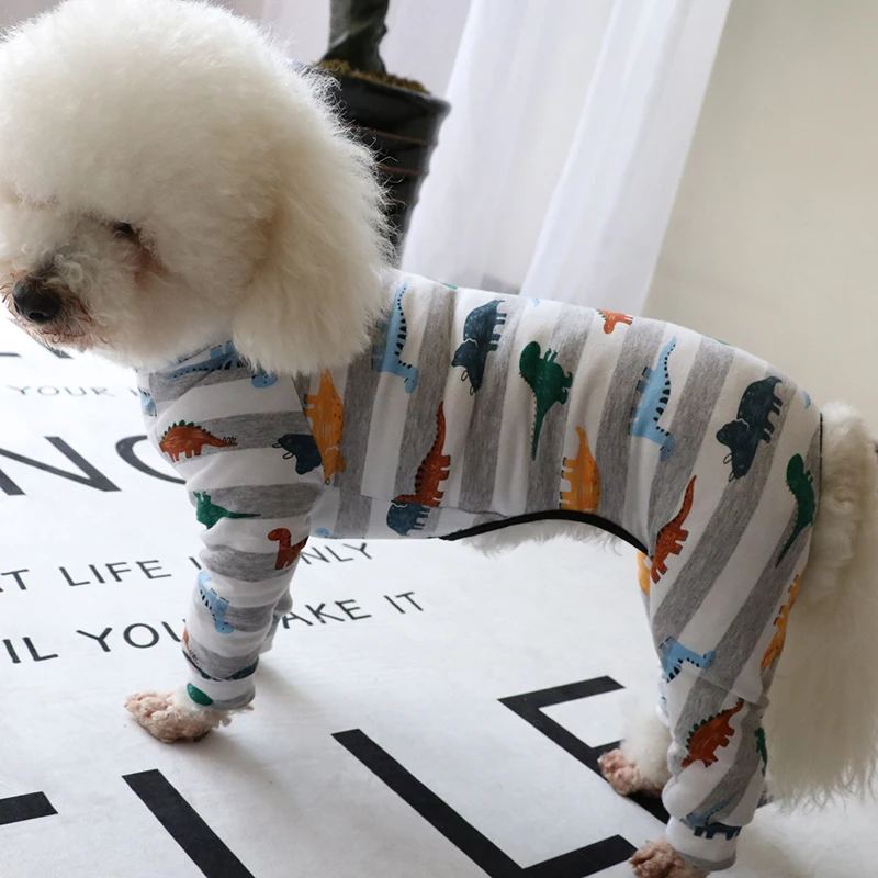 Pet Dog Jumpsuit Thin Puppy Cute Printed Long Sleeve Clothes Elastic Cotton Fabric For Small Dogs Pajamas Sweatshirt Chihuahua
Pet Dog Jumpsuit Thin Puppy Cute Printed Long Sleeve Clothes Elastic Cotton Fabric For Small Dogs Pajamas Sweatshirt Chihuahua