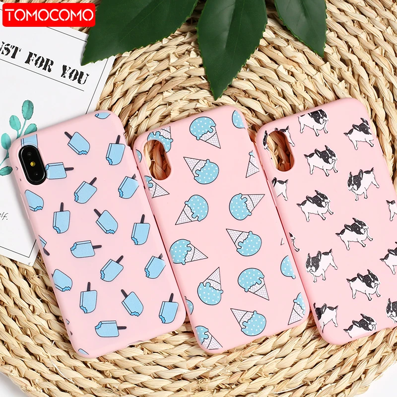 Cute Puppy Pug French Bulldog Ice Cream Soft Silicone Matte Case Fundas Coque Cover For iPhone 11 Pro 6 6S 5S 7 8 8Plus X XS Max
Cute Puppy Pug French Bulldog Ice Cream Soft Silicone Matte Case Fundas Coque Cover For iPhone 11 Pro 6 6S 5S 7 8 8Plus X XS Max