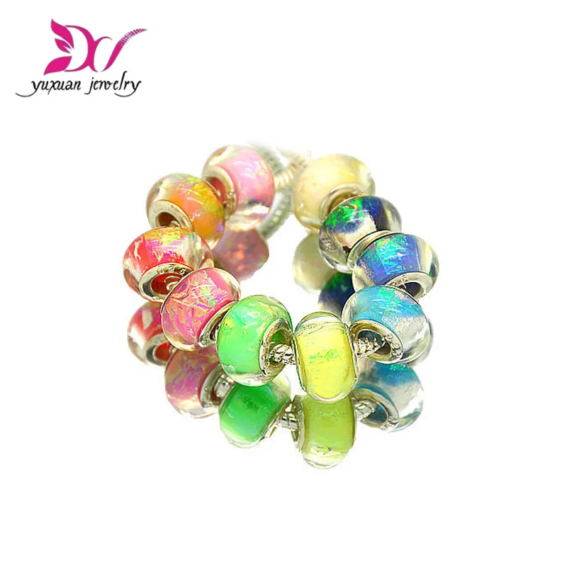 10Pcs shiny European charm beads 14mm Acrylic Silver Cord Big Hole Loose Bead Fit European Jewelry Bracelet Charms DIY perlas
10Pcs shiny European charm beads 14mm Acrylic Silver Cord Big Hole Loose Bead Fit European Jewelry Bracelet Charms DIY perlas