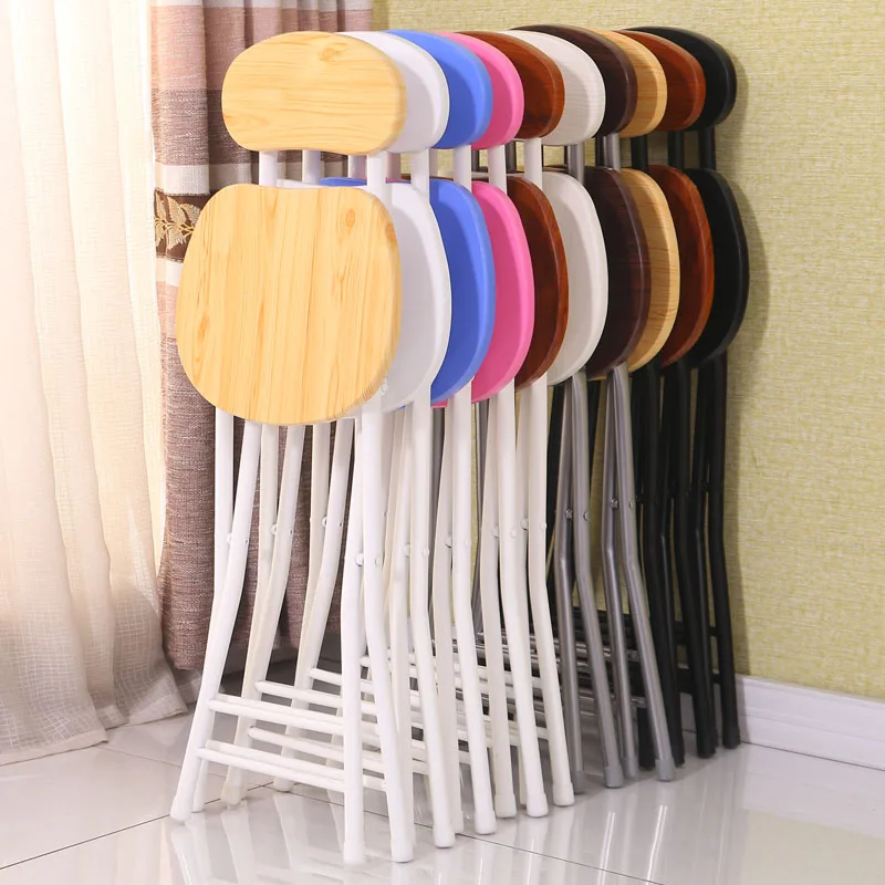 Folding Chair Stool Home Chair Dining Table Stool High Fashion Small Stool Backrest Bench Simple Simple Portable Creative
Folding Chair Stool Home Chair Dining Table Stool High Fashion Small Stool Backrest Bench Simple Simple Portable Creative