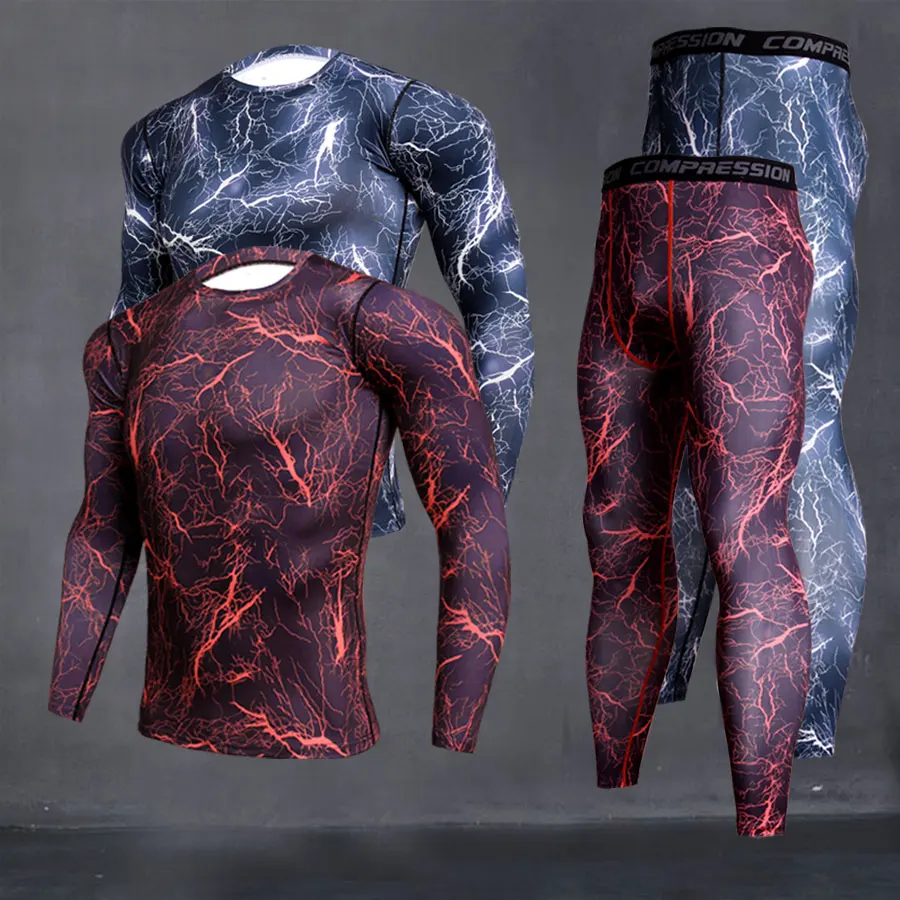 MMA Men Compression Sets Base Layer Tight Pants Workout Fitness Bodybuilding Tracksuit Long Sleeve Shirt Gyms Suits rashgard ki
MMA Men Compression Sets Base Layer Tight Pants Workout Fitness Bodybuilding Tracksuit Long Sleeve Shirt Gyms Suits rashgard ki