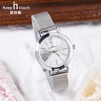 KEEP IN TOUCH Fashion Casual Waterproof Wristwatch Womens Small Dial Quartz Thin Leather Steel Strap Female Watches New Feminino
KEEP IN TOUCH Fashion Casual Waterproof Wristwatch Womens Small Dial Quartz Thin Leather Steel Strap Female Watches New Feminino
