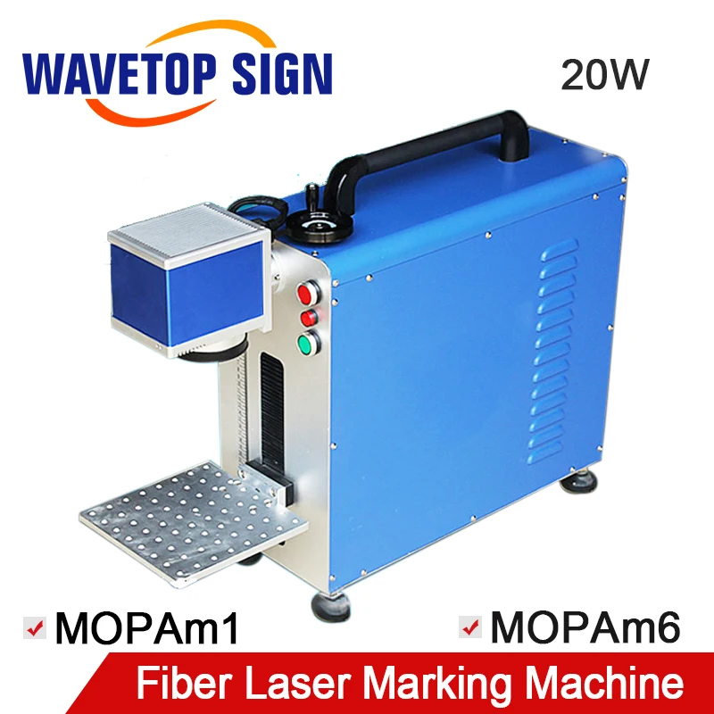 WaveTopSign Portable Fiber Laser Marking Machine 20W MAX Fiber Laser Module MOPAm1 / MOPAm6 20W
WaveTopSign Portable Fiber Laser Marking Machine 20W MAX Fiber Laser Module MOPAm1 / MOPAm6 20W