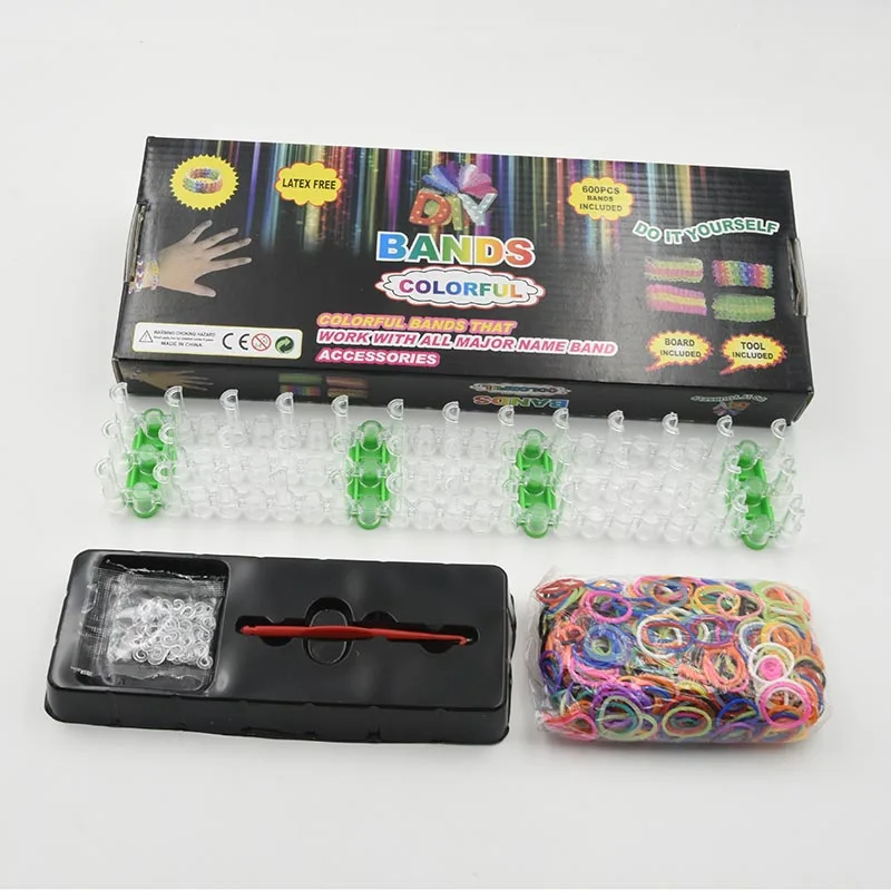 Original knitting machine Rainbow diy homemade braided rubber band bracelet weaving machines tool
Original knitting machine Rainbow diy homemade braided rubber band bracelet weaving machines tool