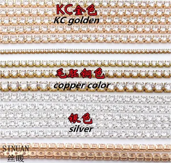 SINUAN Rhinestone Cup Chain SS6 SS8 SS10 SS12 SS16 Strass Cristal Tape Rhinestone For Clothes Crafts Sew-On Decorative Stones
SINUAN Rhinestone Cup Chain SS6 SS8 SS10 SS12 SS16 Strass Cristal Tape Rhinestone For Clothes Crafts Sew-On Decorative Stones