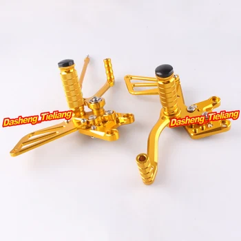Adjustable Shift Foot Pegs Rear Set Footrests Replacement Kit For Suzuki GSXR1000 2000-2004 GSXR750/600 SV650/S k1-k4 1996-2005
Adjustable Shift Foot Pegs Rear Set Footrests Replacement Kit For Suzuki GSXR1000 2000-2004 GSXR750/600 SV650/S k1-k4 1996-2005