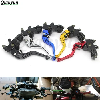 Universal CNC 22mm Motorcycle Brake Clutch Levers Master Cylinder Reservoir Set for kawasaki suzuki honda yamaha KTM Ducati BMW
Universal CNC 22mm Motorcycle Brake Clutch Levers Master Cylinder Reservoir Set for kawasaki suzuki honda yamaha KTM Ducati BMW