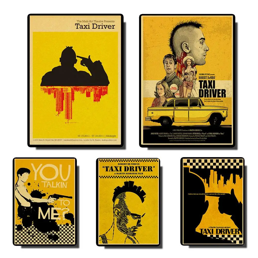 Taxi Driver vintage posters Prints Wall Painting high Quality Decor Poster Wall Painting Home Decoration
Taxi Driver vintage posters Prints Wall Painting high Quality Decor Poster Wall Painting Home Decoration