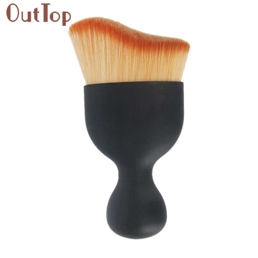

OutTop best seller 1PC Black Fashion Shadow Contour Makeup Brush Gift For Women New Arrival Fashion Hypoallergenic X0423 4.5 25