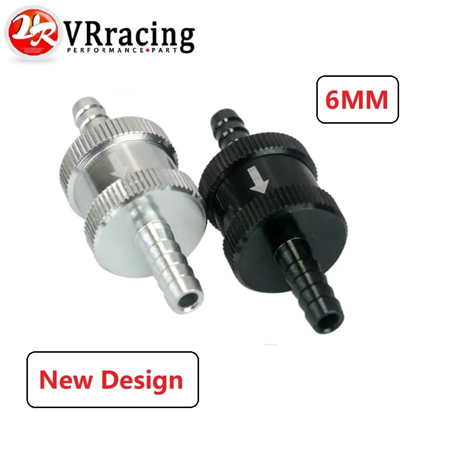 VR RACING - 1/4" 6mm Aluminum Alloy One Way Non Return Fuel Check Valve Petrol Diesel VR-FCV06
VR RACING - 1/4" 6mm Aluminum Alloy One Way Non Return Fuel Check Valve Petrol Diesel VR-FCV06