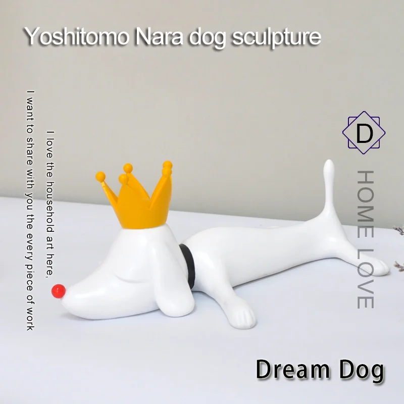 Yoshitomo Nara Dreaming Dog Resin Table Piece Home Decoration Accessories House Decor Animal Sulpture
Yoshitomo Nara Dreaming Dog Resin Table Piece Home Decoration Accessories House Decor Animal Sulpture