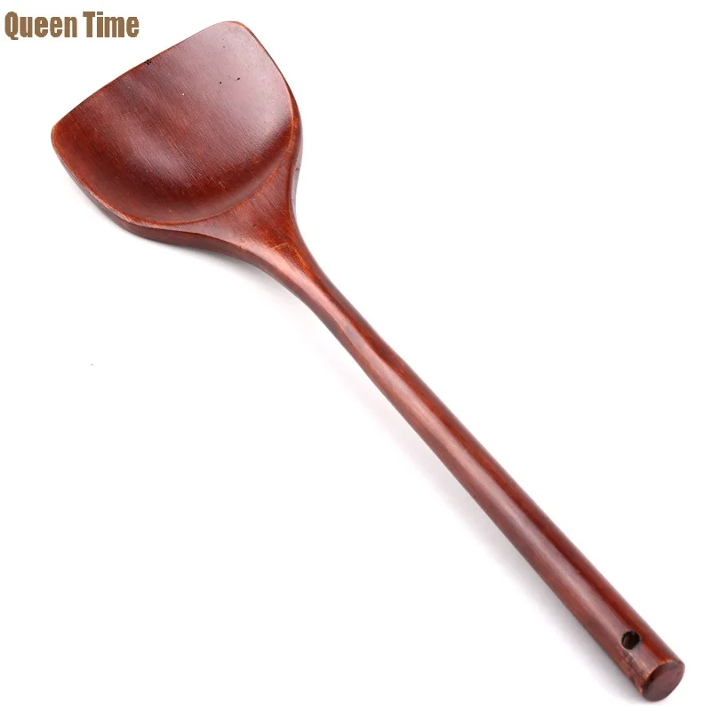 QueenTime Natural Wood Turners With Long Handle Not Stickt Pot Cook Frying Egg Steak Fish Cooking Utensils Kitchen Accessories
QueenTime Natural Wood Turners With Long Handle Not Stickt Pot Cook Frying Egg Steak Fish Cooking Utensils Kitchen Accessories