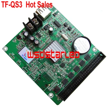 TF-QS3 USB LED screen controller 320*64 160*128 1*50 Pin Full color asynchronous LED control card 3pcs/lot
TF-QS3 USB LED screen controller 320*64 160*128 1*50 Pin Full color asynchronous LED control card 3pcs/lot