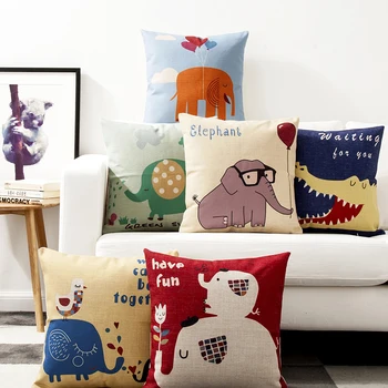 Elephant park Color Cartoon Lovely Pillow Cover Home Decorative Pillows Linen Pillow Case Office Sofa Cushion Cover
Elephant park Color Cartoon Lovely Pillow Cover Home Decorative Pillows Linen Pillow Case Office Sofa Cushion Cover