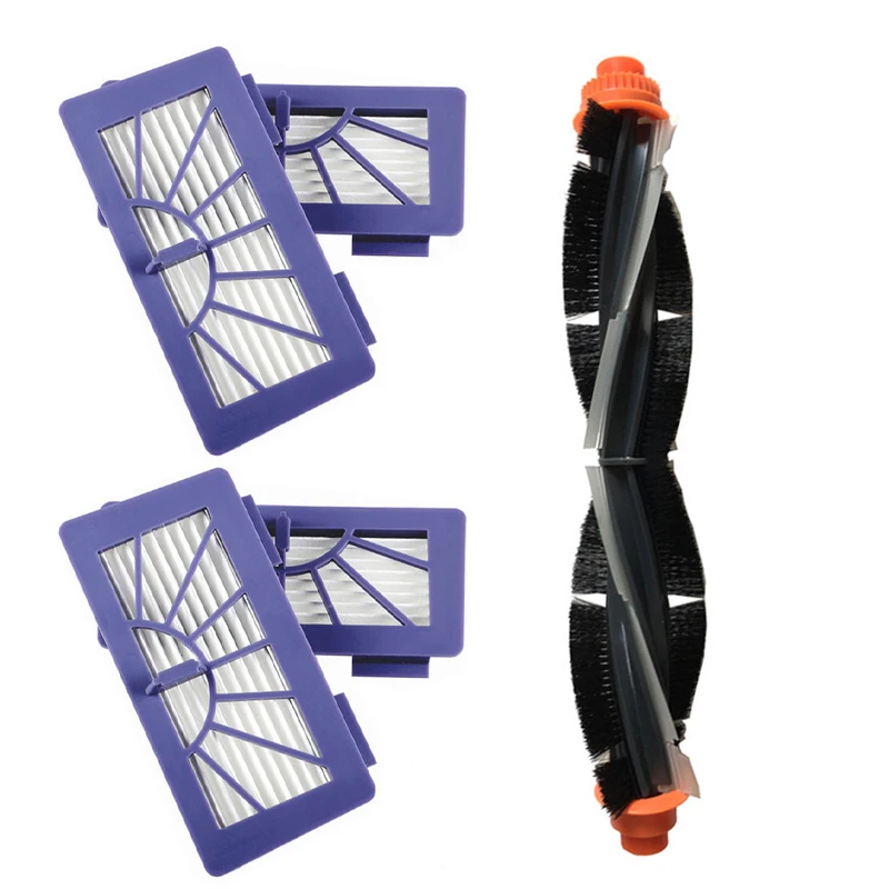 Main Brush With 4 Filters Plastic 20x5x5cm For Neato XV Series XV11 XV12 XV14 XV21 Robot Vacuum Cleaner Replacement Parts
Main Brush With 4 Filters Plastic 20x5x5cm For Neato XV Series XV11 XV12 XV14 XV21 Robot Vacuum Cleaner Replacement Parts