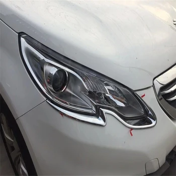WELKINRY car auto cover For Peugeot 2008 2013 2014 2015 ABS chrome front head lamp light headlight eyelid eyebrow trim
WELKINRY car auto cover For Peugeot 2008 2013 2014 2015 ABS chrome front head lamp light headlight eyelid eyebrow trim