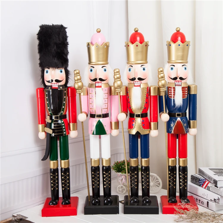 The new 90CM large Nutcracker puppet soldiers living room Hall Hotel Cafe stores personality decoration decoration
The new 90CM large Nutcracker puppet soldiers living room Hall Hotel Cafe stores personality decoration decoration