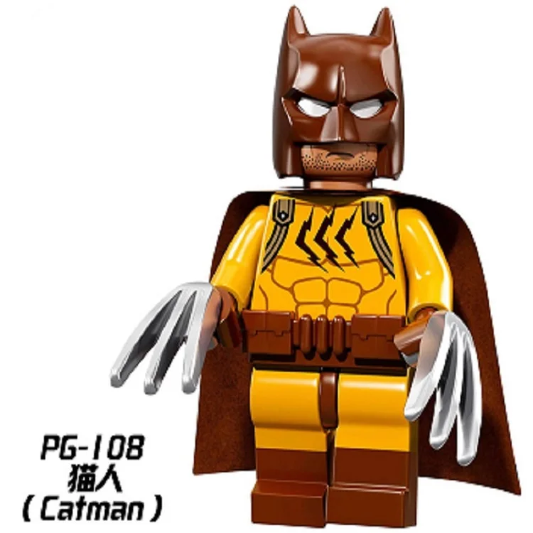 Single Sale Super Heroes Catman Batman Movie Commissioner Gordon Set Model Building Blocks Education Toys for children PG108
Single Sale Super Heroes Catman Batman Movie Commissioner Gordon Set Model Building Blocks Education Toys for children PG108