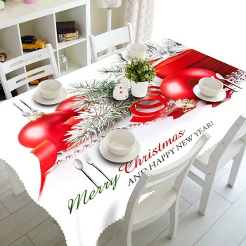 3d Jingling Bell Tablecloth Christmas Present Tree Washable Dustproof Thicken Cotton Cloth Rectangular and Round Table Cloth
3d Jingling Bell Tablecloth Christmas Present Tree Washable Dustproof Thicken Cotton Cloth Rectangular and Round Table Cloth